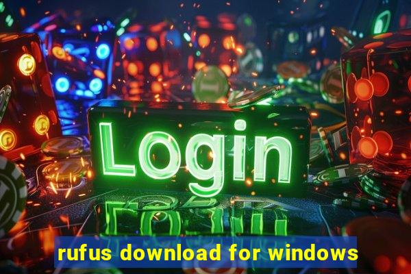 rufus download for windows